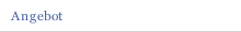 Angebot